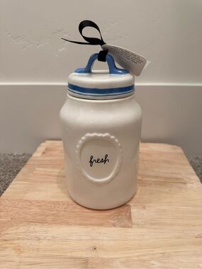 Rae Dunn Fresh Ceramic Canister